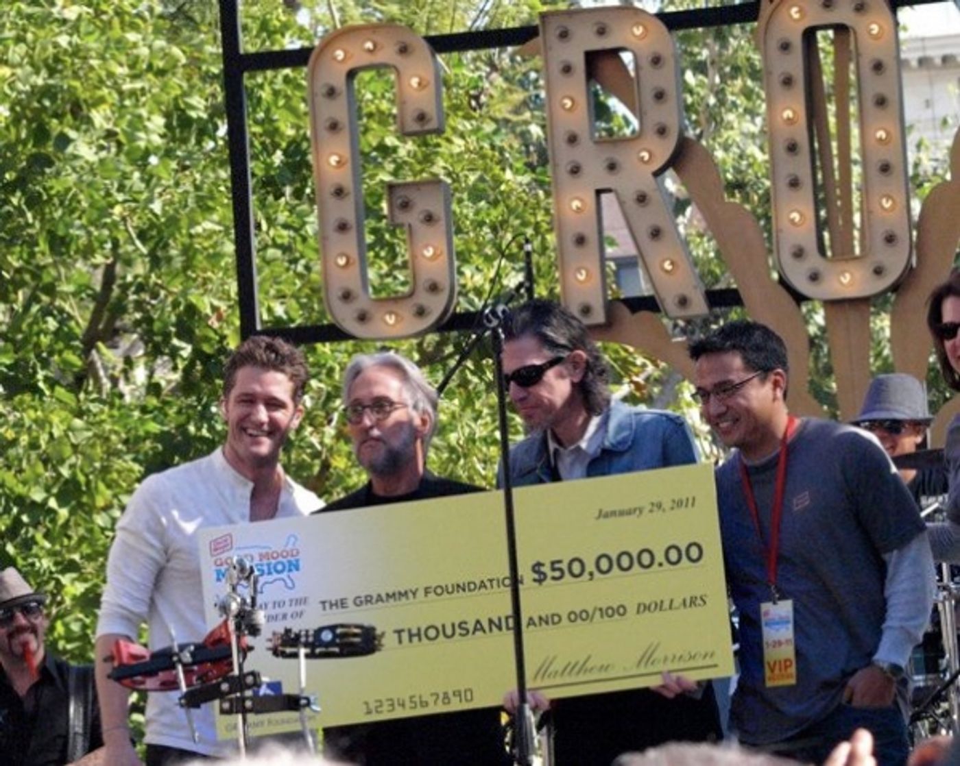 Photo Coverage: Matthew Morrison in Concert at the Grove  Image