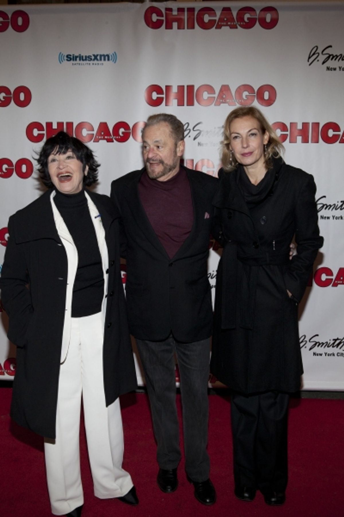 Chita Rivera, Barry Weissler and Uta Lemper at 