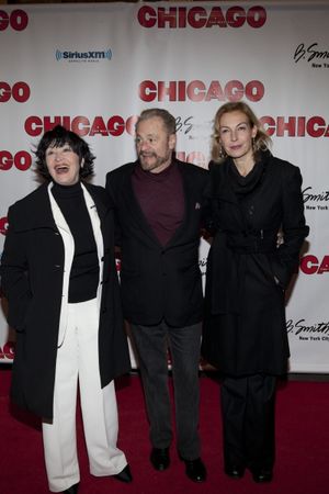 Chita Rivera, Barry Weissler and Uta Lemper Photo