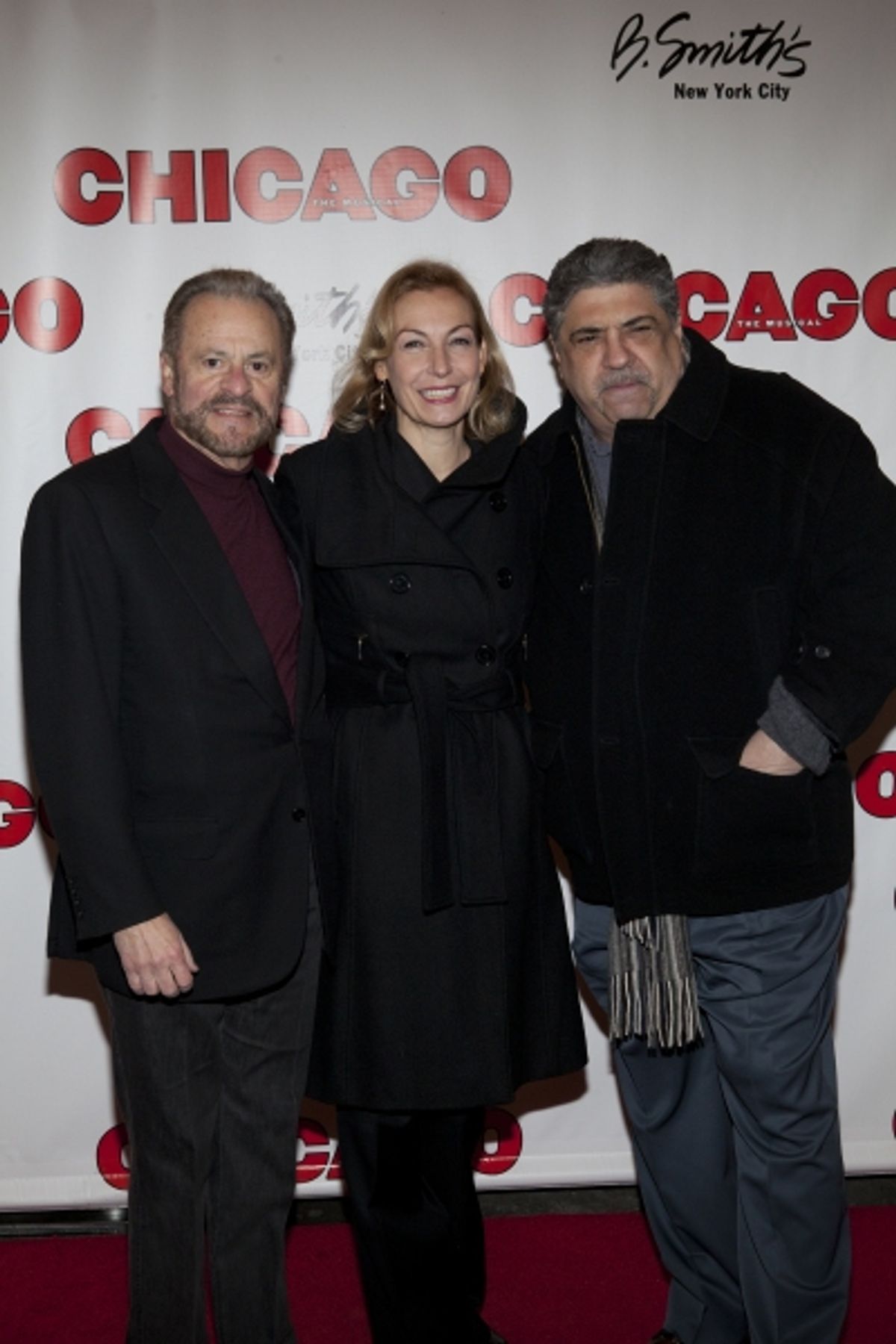 Barry Weissler, Ute Lemper and Vincent Pastore at 