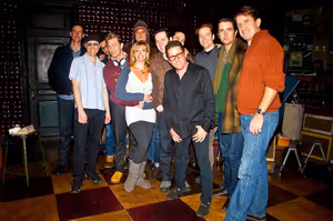 Lee Rocker & the cast of Million Dollar Quartet @ BroadwayWorld Lee Rocker & the cast of Million Dollar Quartet Photo
