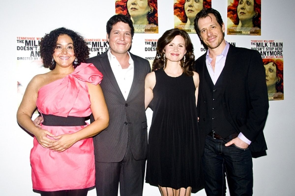 Elisa Bocanegra, Curtis Billings, Maggie Lacey & Darren Pettie at 