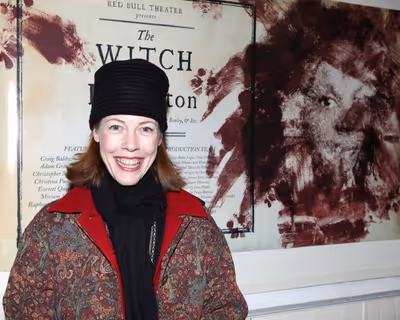Veanne Cox attending the Red Bull Theatre Revival of 'The Witch Of Edmonton' at Theat Photo
