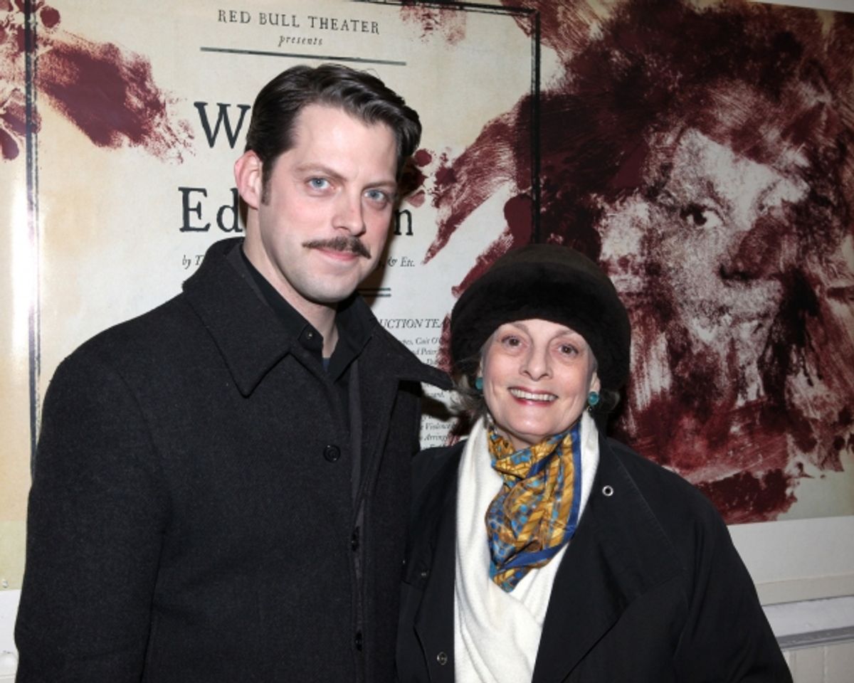 David Furr and Dana Ivey attending the Red Bull Theatre Revival of 'The Witch Of Edmonton' at Theatre at St. Clement's in New York City. at 