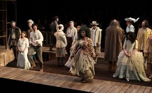 Ensemble cast featuring Justin Blanchard & Charlayne Woodard during the Curtain Call  Photo
