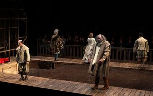 Ensemble cast featuring Everett Quinton & Raphael Nash Thompson during the Curtain Ca Photo