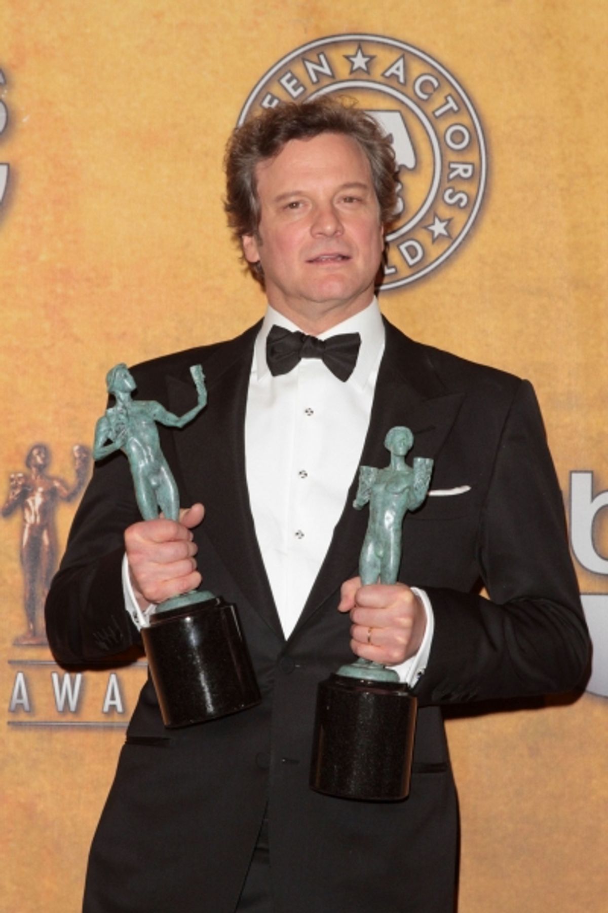 Colin Firth pictured at the 17th Annual Screen Actors Guild Awards held at The Shrine Auditorium in Los Angeles, California on January 30, 2011.  Ã¯Â�&iquest;Â½ RD / Orchon / Retna Digital. *** Local Caption ***   at 