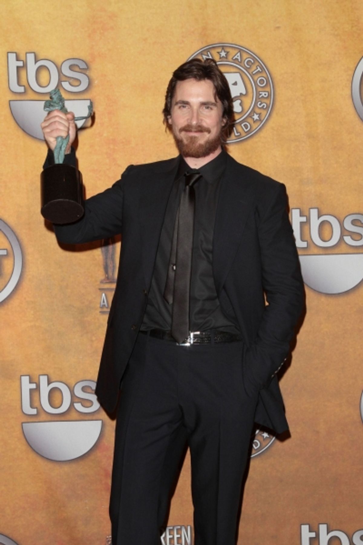 Christian Bale pictured at the 17th Annual Screen Actors Guild Awards held at The Shrine Auditorium in Los Angeles, California on January 30, 2011.  Ã¯Â¿Â½ RD / Orchon / Retna Digital. *** Local Caption ***   at 