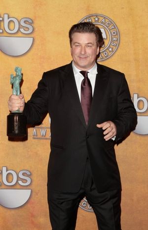 Alec Baldwin pictured at the 17th Annual Screen Actors Guild Awards Press Room held at The Shrine Auditorium in Los Angeles, California on January 30, 2011. � RD / Orchon / Retna Digital. @ BroadwayWorld Alec Baldwin pictured at the 17th Annual Screen Actors Guild Awards Press Room held a Photo