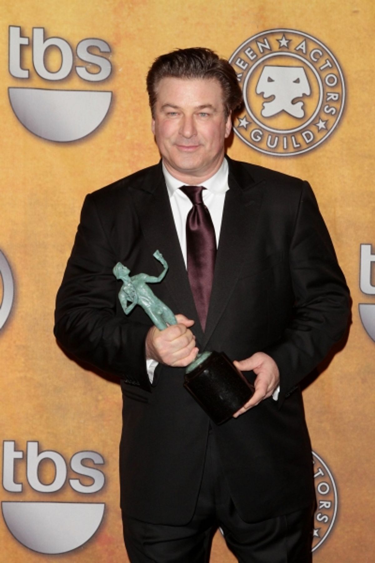 Alec Baldwin pictured at the 17th Annual Screen Actors Guild Awards Press Room held at The Shrine Auditorium in Los Angeles, California on January 30, 2011.  Ã¯Â�&iquest;Â½ RD / Orchon / Retna Digital. at 