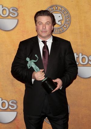 Alec Baldwin pictured at the 17th Annual Screen Actors Guild Awards Press Room held at The Shrine Auditorium in Los Angeles, California on January 30, 2011. � RD / Orchon / Retna Digital. @ BroadwayWorld Alec Baldwin pictured at the 17th Annual Screen Actors Guild Awards Press Room held a Photo