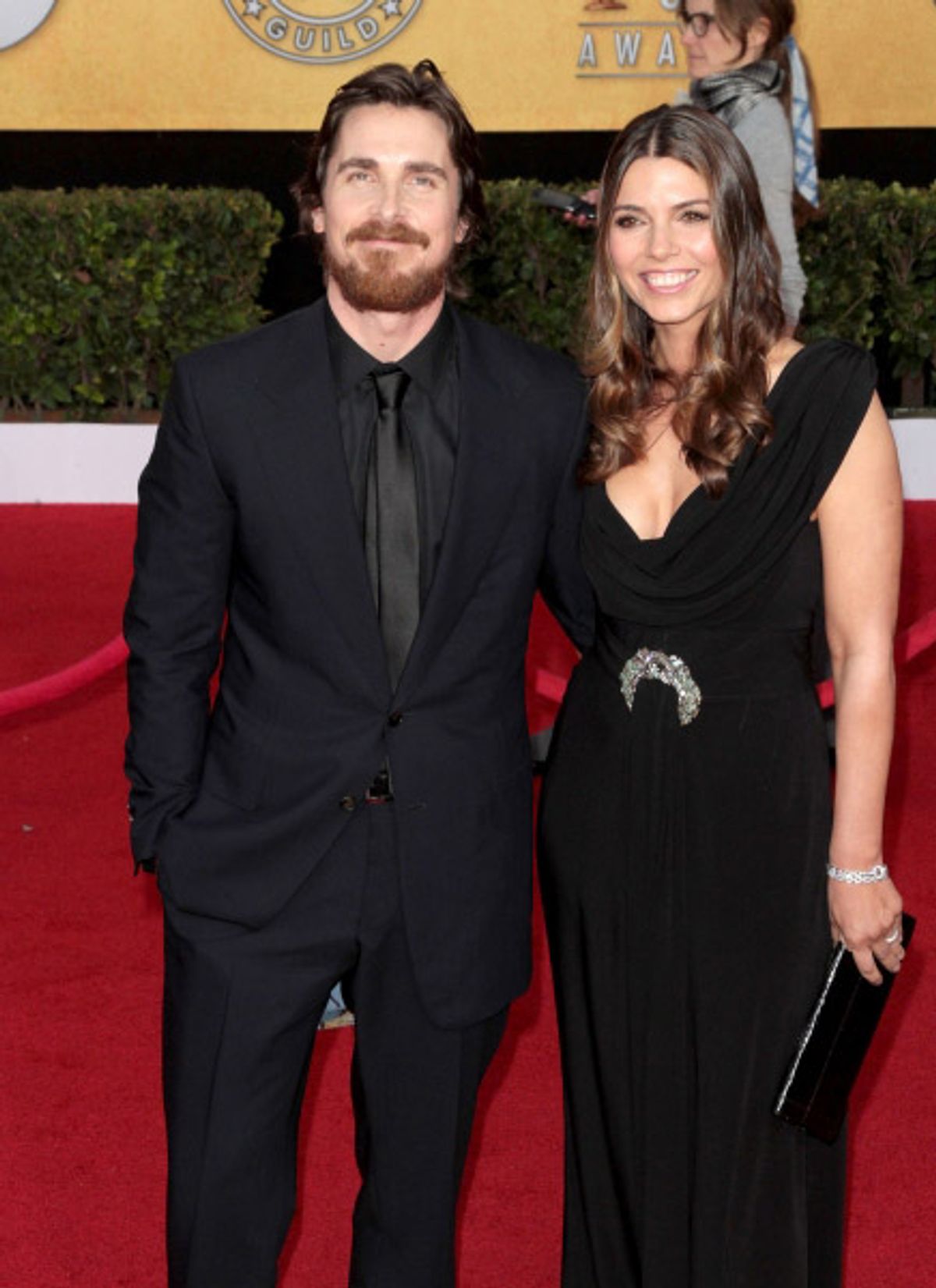   Christian Bale; Sibi Blazic pictured at the 17th Annual Screen Actors Guild Awards held at The Shrine Auditorium in Los Angeles, California on January 30, 2011.  Ã¯Â¿Â½ RD / Orchon / Retna Digital. at 