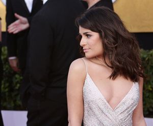 Lea Michele pictured at the 17th Annual Screen Actors Guild Awards held at The Shrine Auditorium in Los Angeles, California on January 30, 2011 @ BroadwayWorld Lea Michele pictured at the 17th Annual Screen Actors Guild Awards held at The Shrine Photo