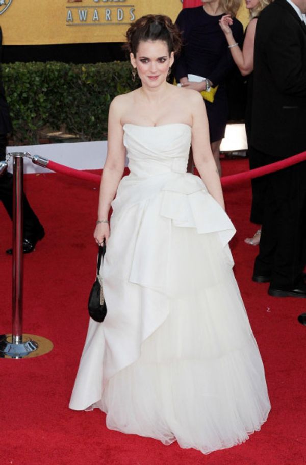 Winona Ryder pictured at the 17th Annual Screen Actors Guild Awards held at The Shrin Photo
