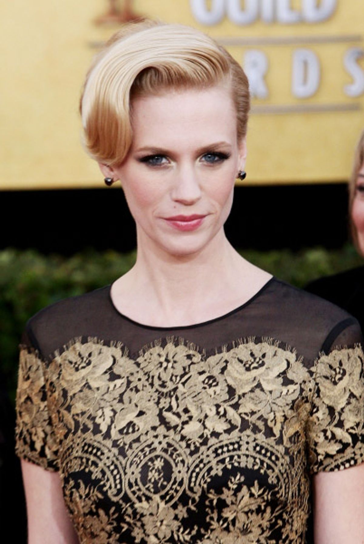 January Jones pictured at the 17th Annual Screen Actors Guild Awards held at The Shrine Auditorium in Los Angeles, California on January 30, 2011.  Ã¯Â¿Â½ RD / Orchon / Retna Digital. at 