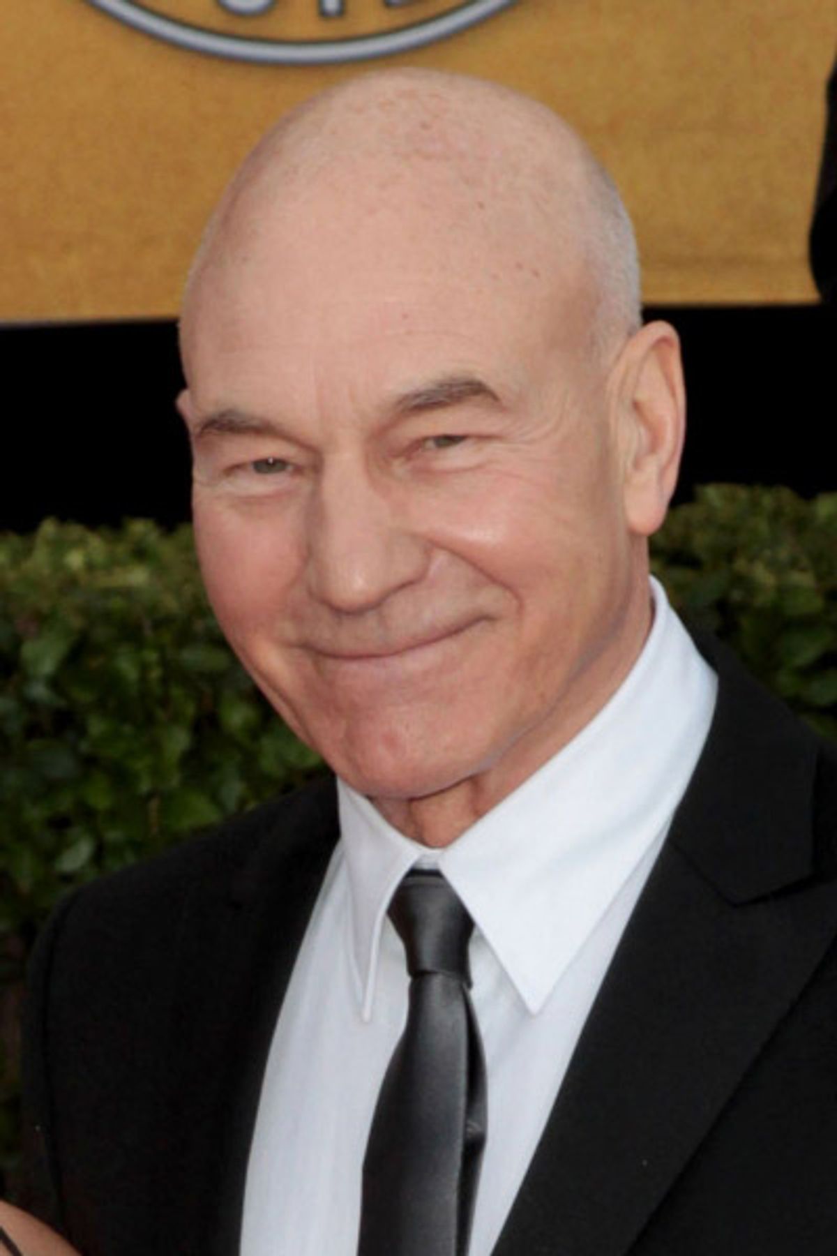 Patrick Stewart pictured at the 17th Annual Screen Actors Guild Awards held at The Shrine Auditorium in Los Angeles, California on January 30, 2011.  Ã¯Â¿Â½ RD / Orchon / Retna Digital. at 