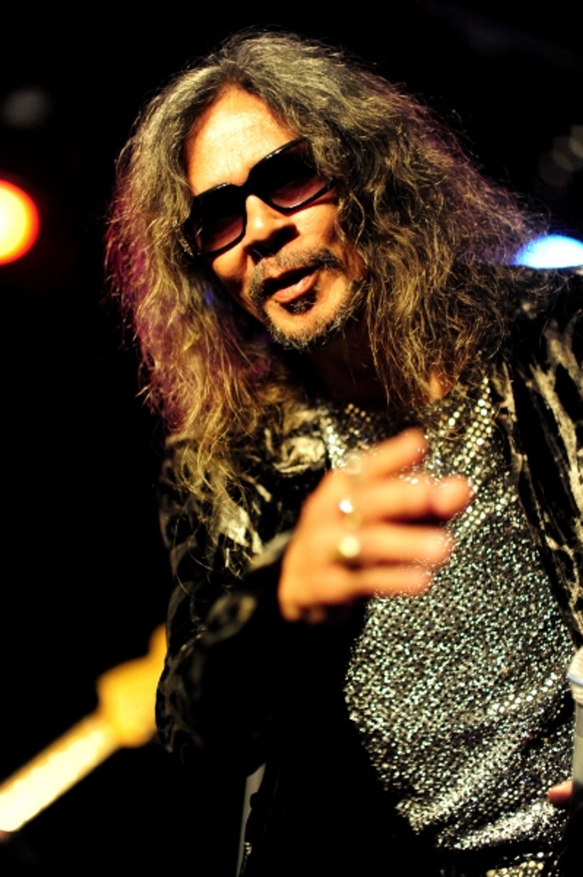 Jan. 31, 2011 - Los Angeles, California, U.S. - Musician LEON HENDRIX, the youngest brother of rock and roll legend Jimi, performing live on stage at the Whisky A Go Go. (Credit Image: Ã¯Â¿Â½ Scott Mitchell/ZUMAPRESS.com) at 