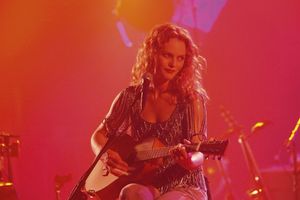 Singer VANESSA PARADIS performs live in concert at the Folies Bergere in Paris. (Cred Photo