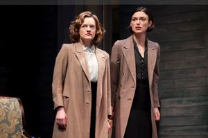 Elizabeth Moss and Keira Knightley @ BroadwayWorld Elizabeth Moss and Keira Knightley Photo
