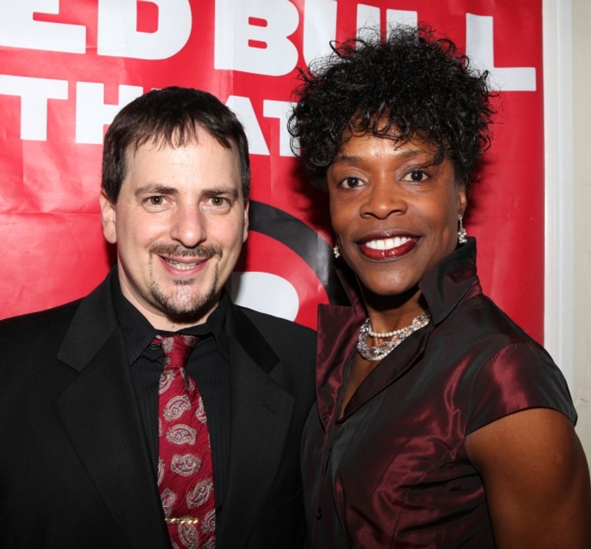 Jesse Berger & Charlayne Woodard attending the After Party for the Red Bull Theatre Revival of 'The Witch Of Edmonton' at Theatre at St. Clement's in New York City. at 