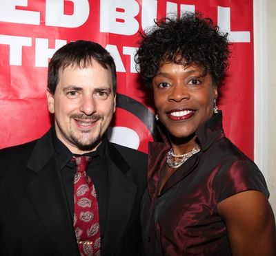 Jesse Berger & Charlayne Woodard attending the After Party for the Red Bull Theatre R Photo