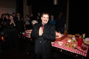 Jesse Berger attending the After Party for the Red Bull Theatre Revival of 'The Witch Of Edmonton' at Theatre at St. Clement's in New York City. @ BroadwayWorld Jesse Berger attending the After Party for the Red Bull Theatre Revival of 'The Witch Photo