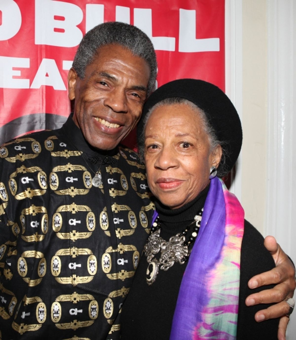 Andre de Shields & Billie Allen attending the After Party for the Red Bull Theatre Revival of 'The Witch Of Edmonton' at Theatre at St. Clement's in New York City. at 