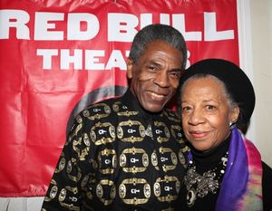 Andre de Shields & Billie Allen attending the After Party for the Red Bull Theatre Re Photo