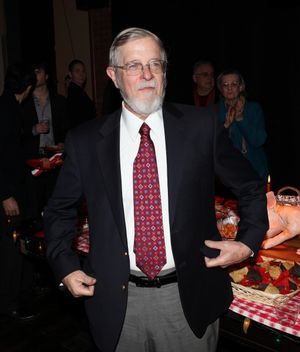 Howard Owens, President of the Red Bull Theater Board of Directors attending the Afte Photo