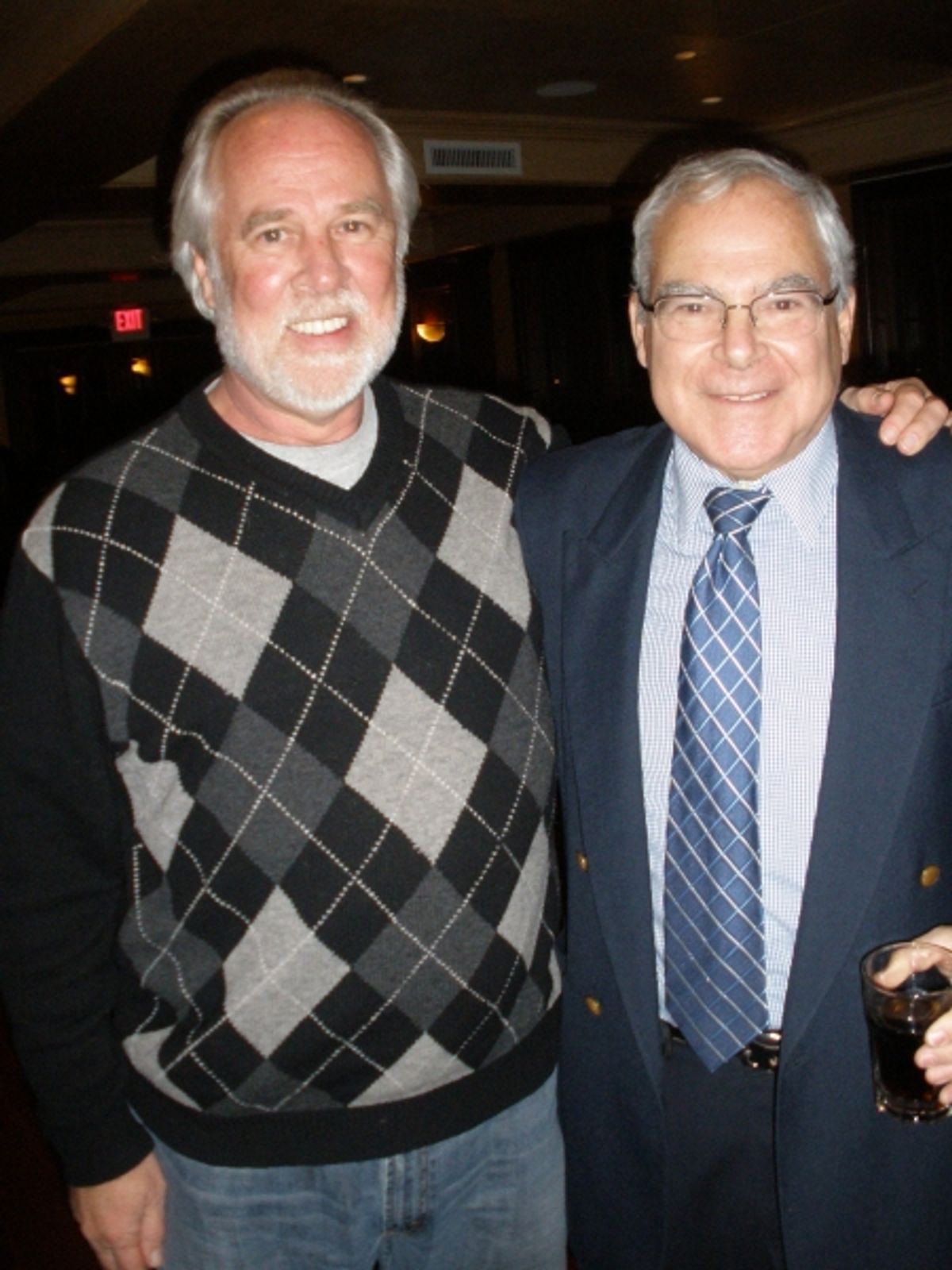 Musician Billy Reed & Mayor Norman Rosenblum at 1st Mamaroneck Int'l Jazz Festival Kicks Off on High Note