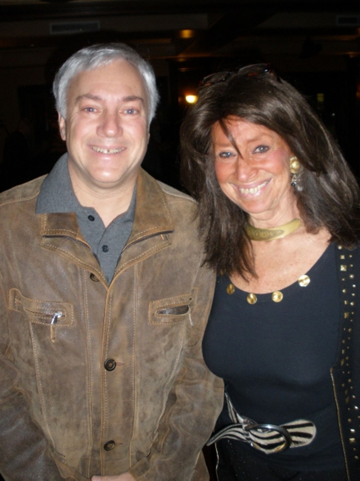 Emelin There President Mark Ettenger & Board member Lori Henr at 1st Mamaroneck Int'l Jazz Festival Kicks Off on High Note
