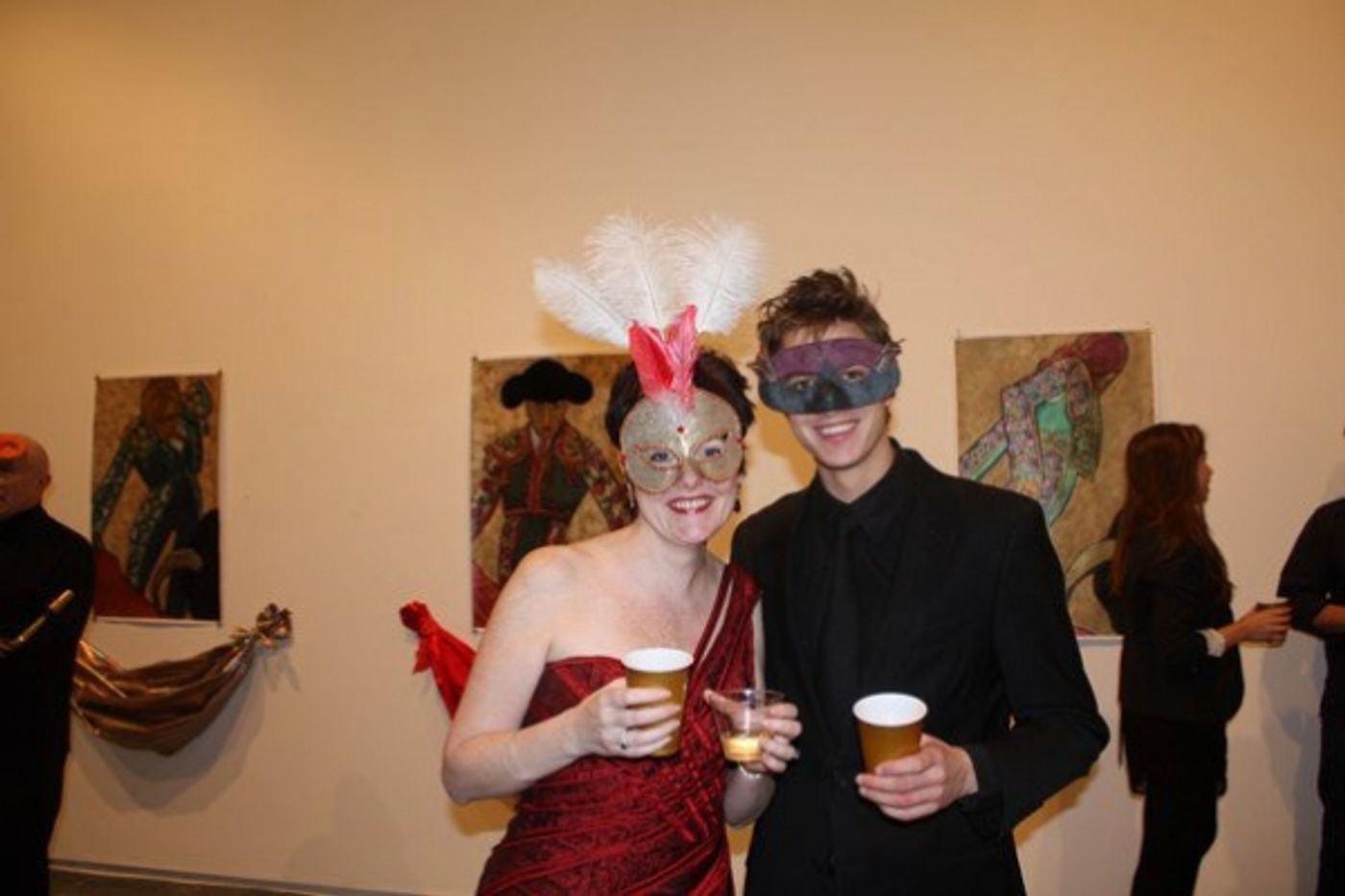 Photo Flash: Nylon Fusion Collective Hosts Masquerade Party Photo Flash: Nylon Fusion Collective Hosts Masquerade Party Image