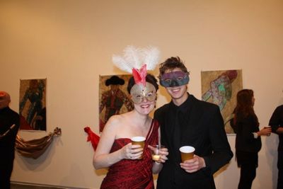 Company member Tom Hatton and "The Duchess"
 Photo