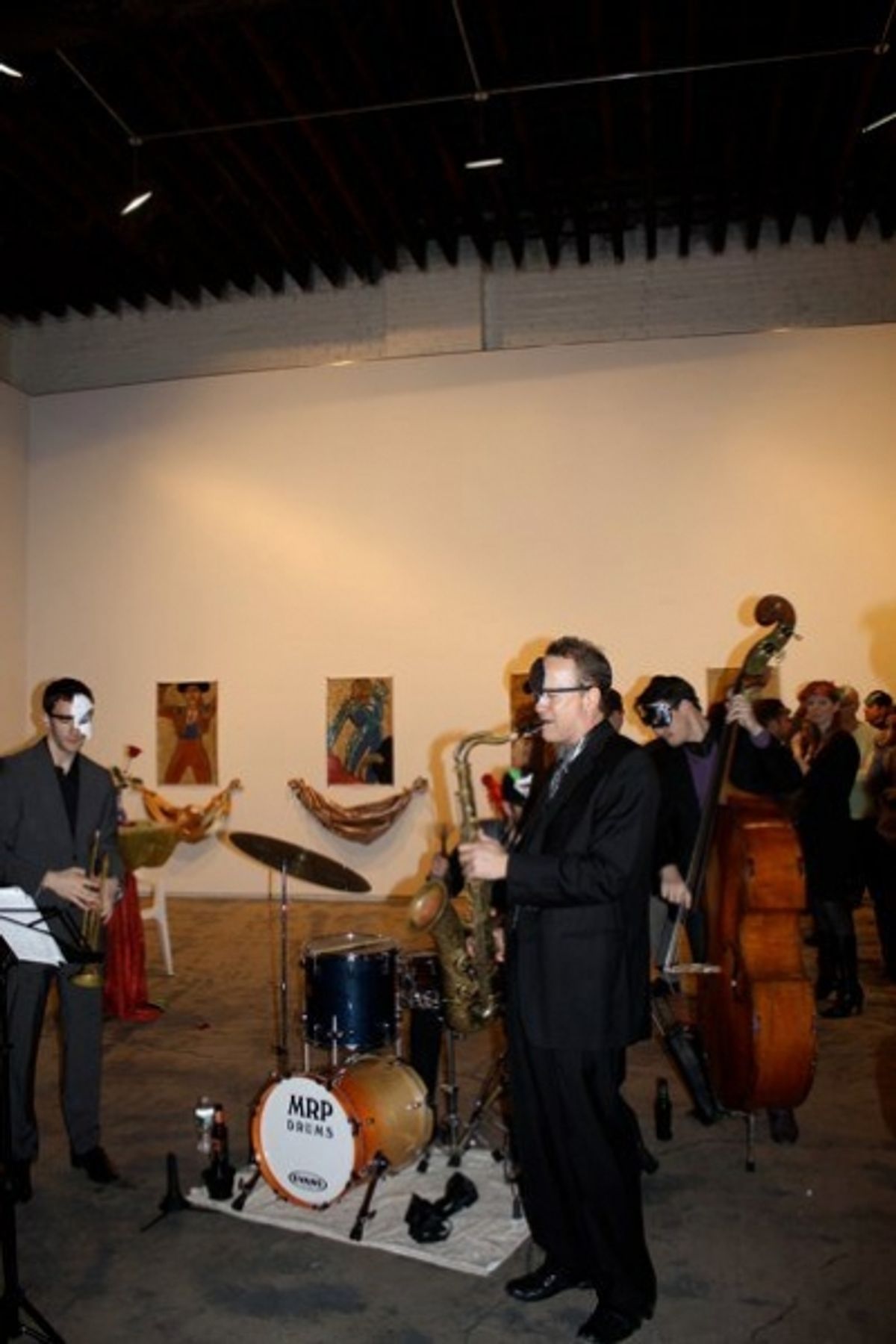 The band Ã¢â‚¬â€" Ted Nash, Mike Cottone, Paul Sikivie at 