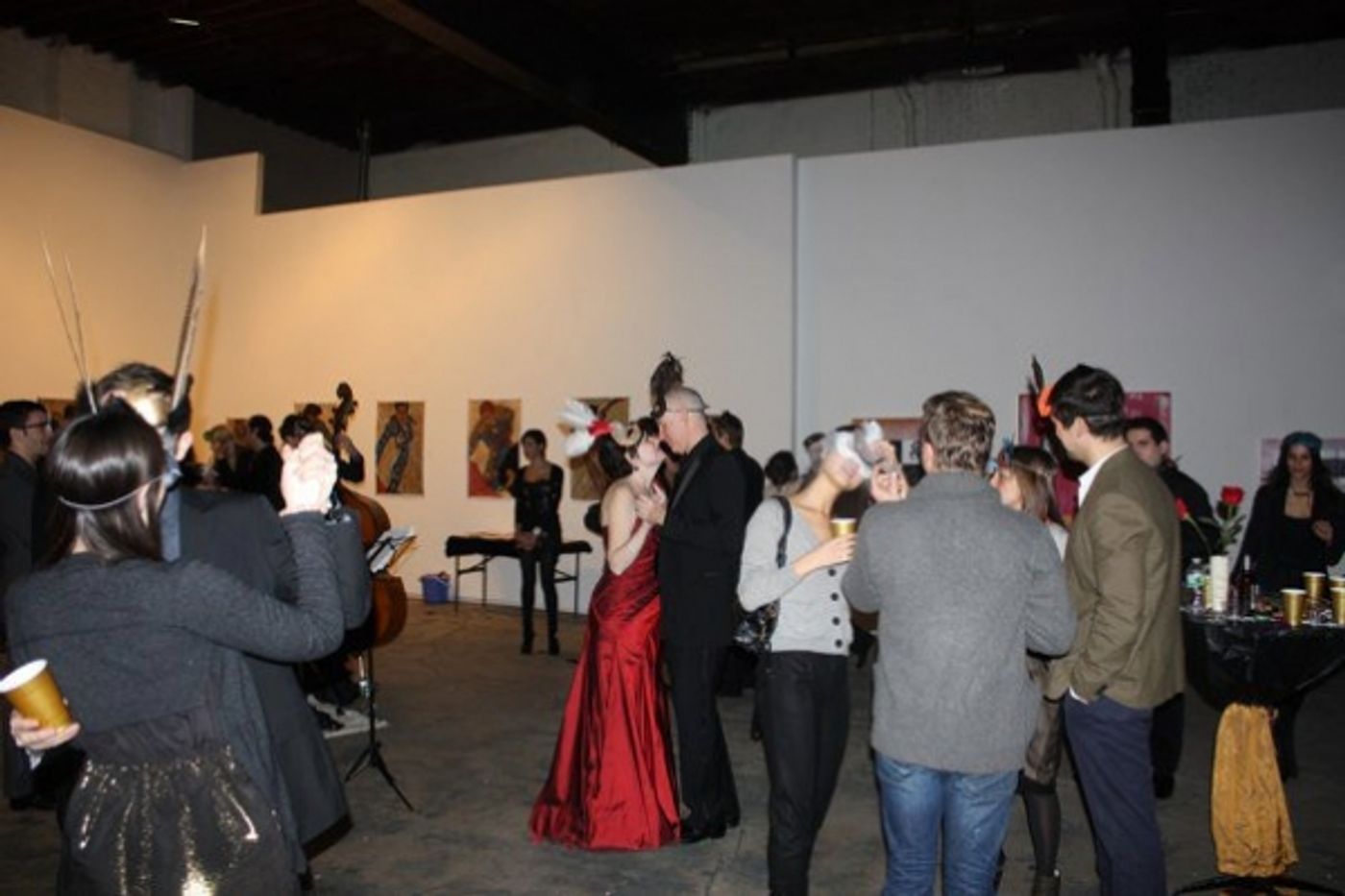 Photo Flash: Nylon Fusion Collective Hosts Masquerade Party Photo Flash: Nylon Fusion Collective Hosts Masquerade Party Image