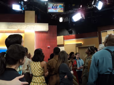  Montego Glover and the cast of Memphis Photo