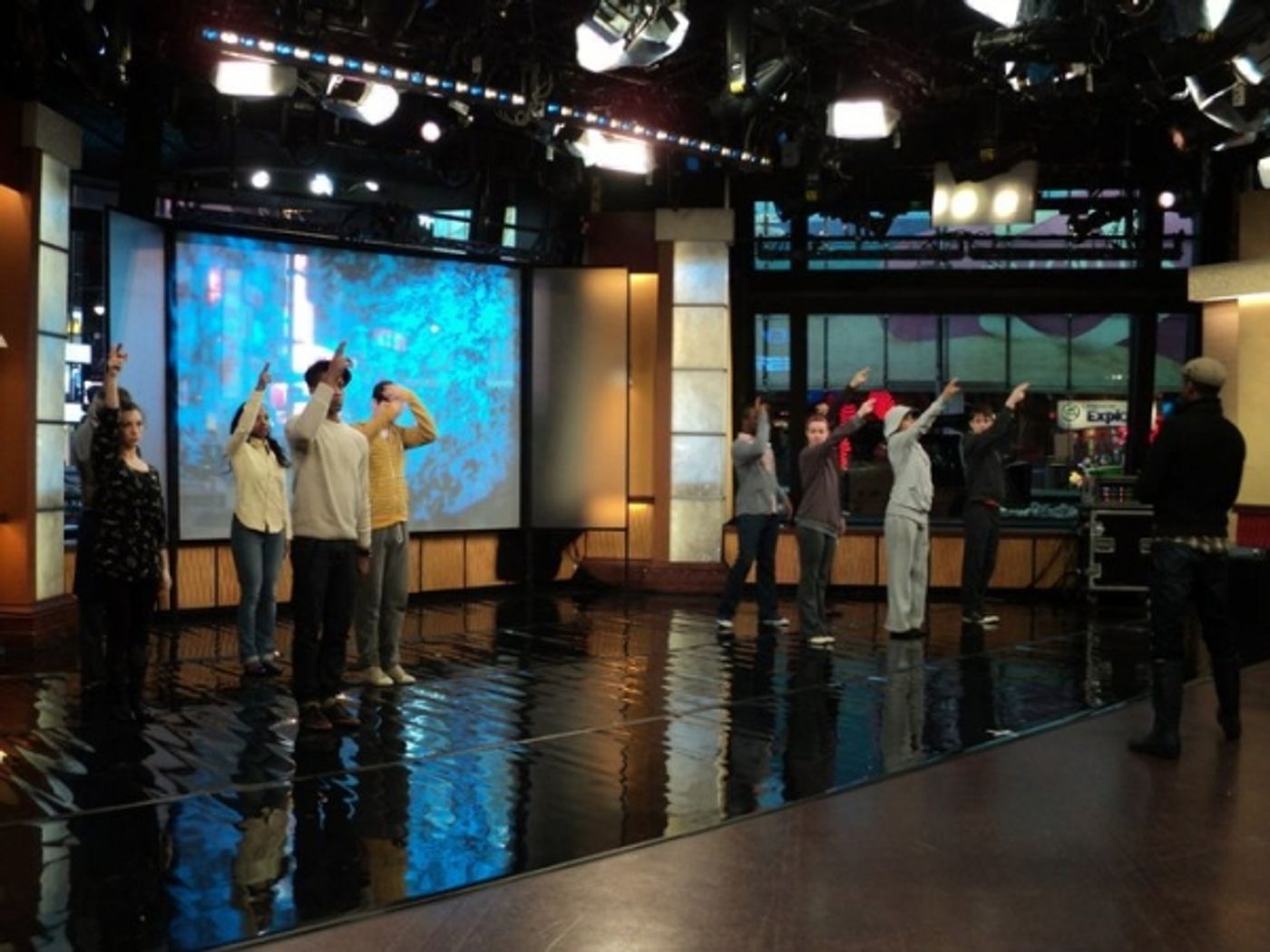 Photo Flash: Backstage with MEMPHIS at GMA  Image