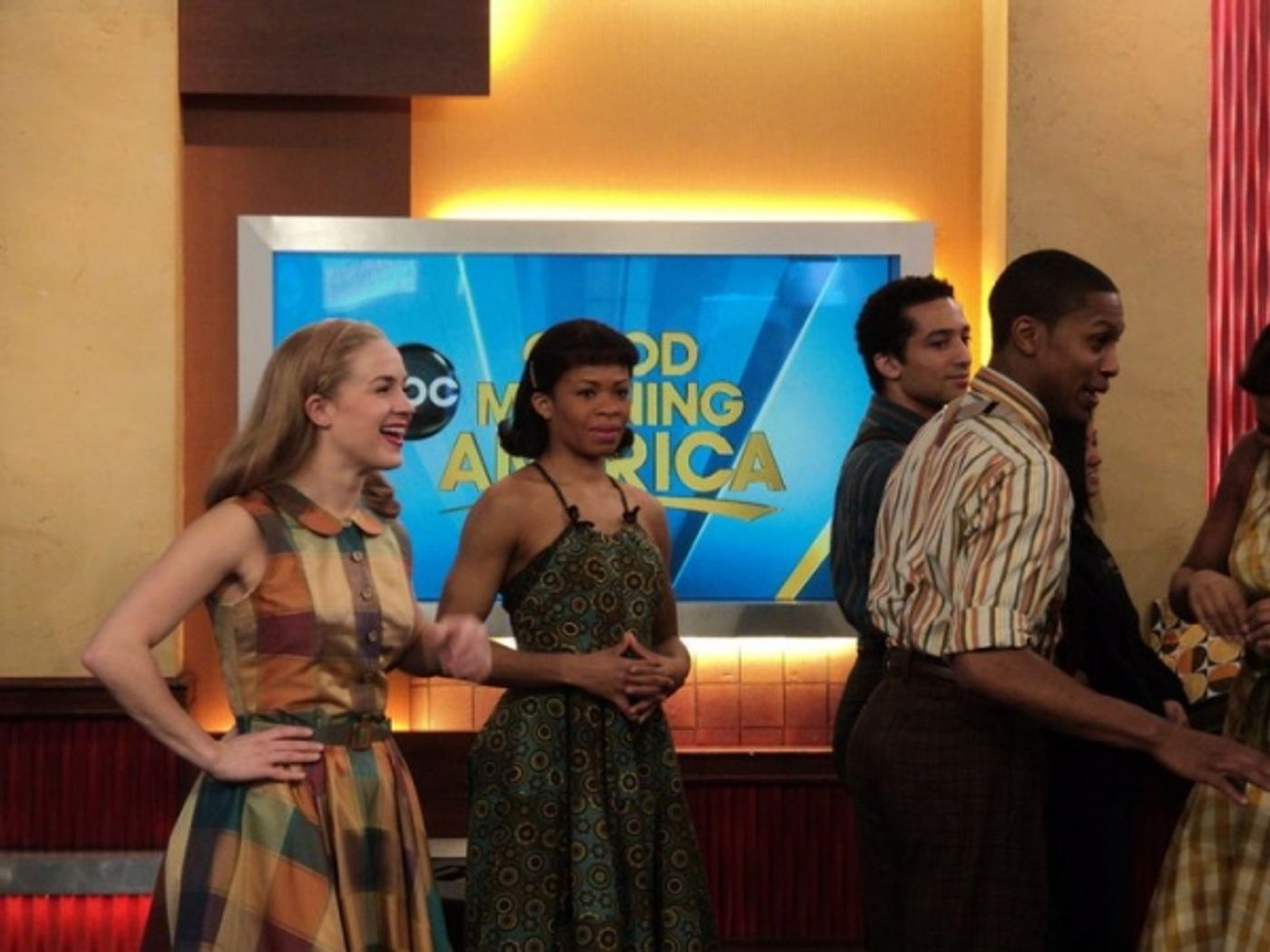 Photo Flash: Backstage with MEMPHIS at GMA  Image