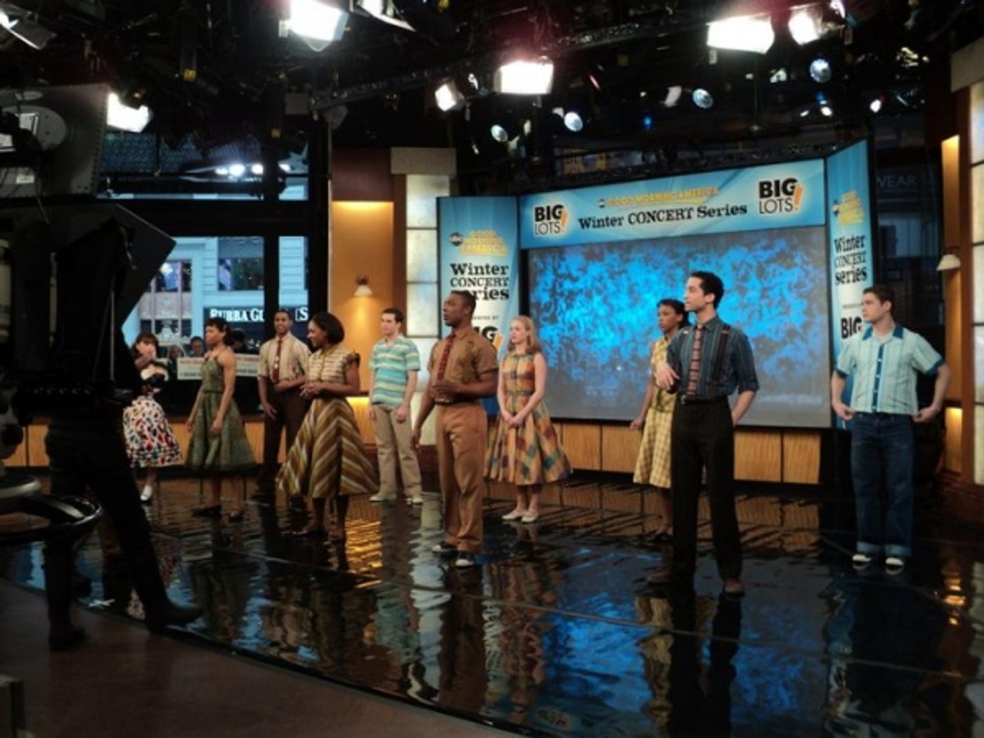 Photo Flash: Backstage with MEMPHIS at GMA  Image