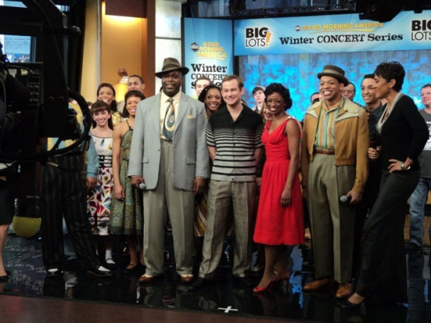 Photo Flash: Backstage with MEMPHIS at GMA  Image