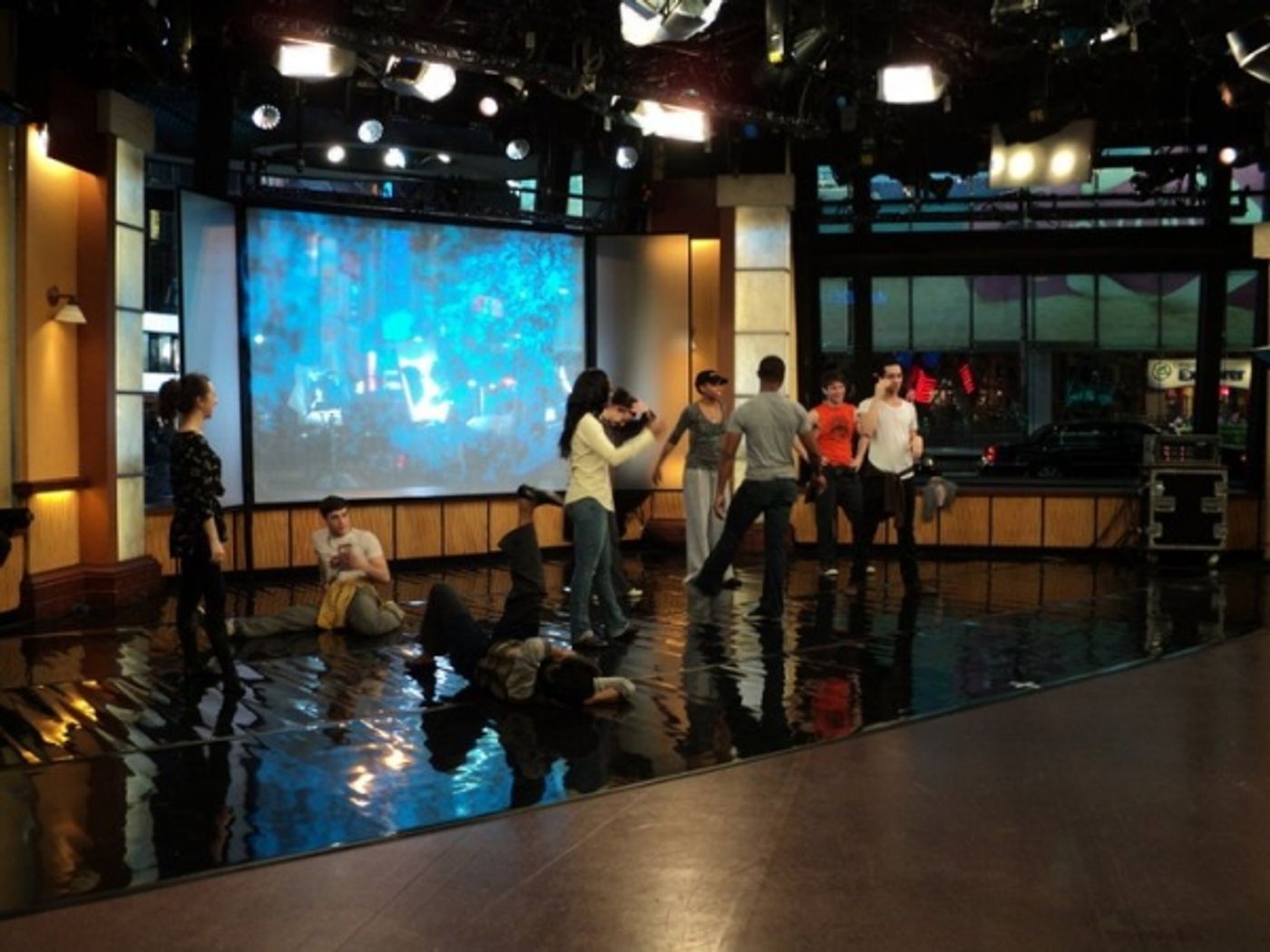 Photo Flash: Backstage with MEMPHIS at GMA  Image