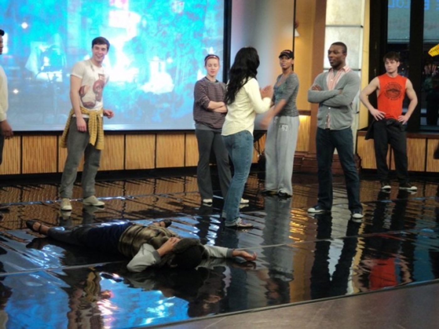 Photo Flash: Backstage with MEMPHIS at GMA  Image