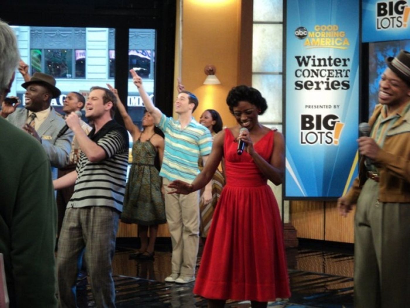 Photo Flash: Backstage with MEMPHIS at GMA  Image