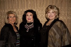 Club 100 Co-Presidents Sheila Poncher and Stephanie Fisher-White with Barbara Van Orden @ BroadwayWorld Club 100 Co-Presidents Sheila Poncher and Stephanie Fisher-White with Barbara Van Ord Photo
