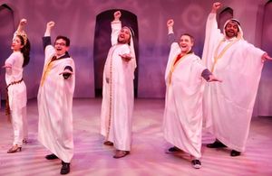 Sarah Stiles, Keith Gerchak, Bruce Warren, James Beaman and Bill Nolte Photo