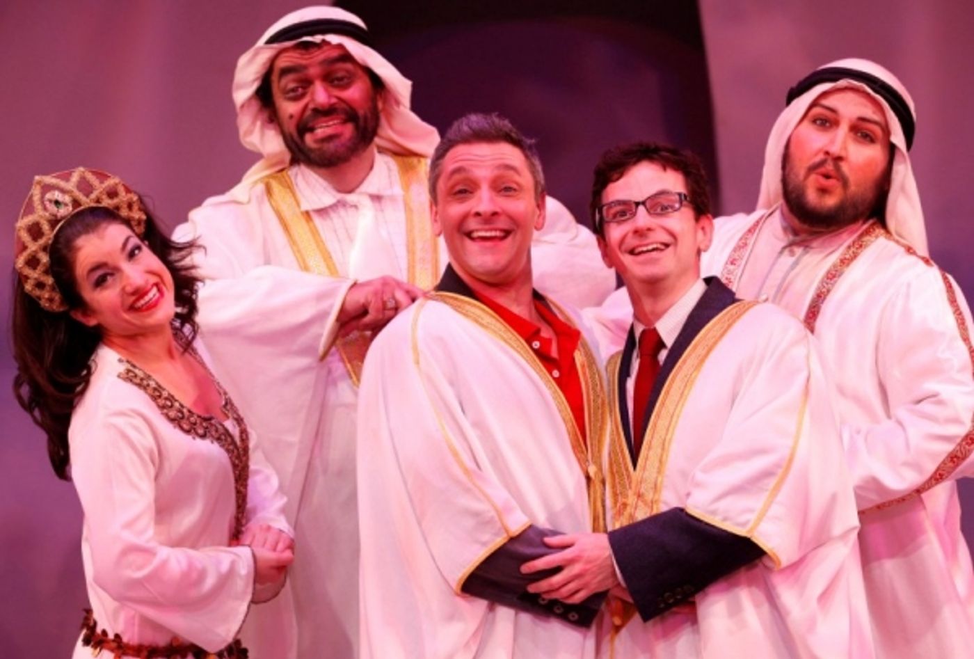 Photo Flash: York Theatre's ROAD TO QATAR Photo Flash: York Theatre's ROAD TO QATAR Image