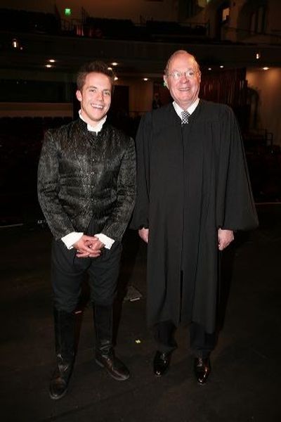Graham Hamilton and Supreme Court Justice Anthony M. Kennedy Photo