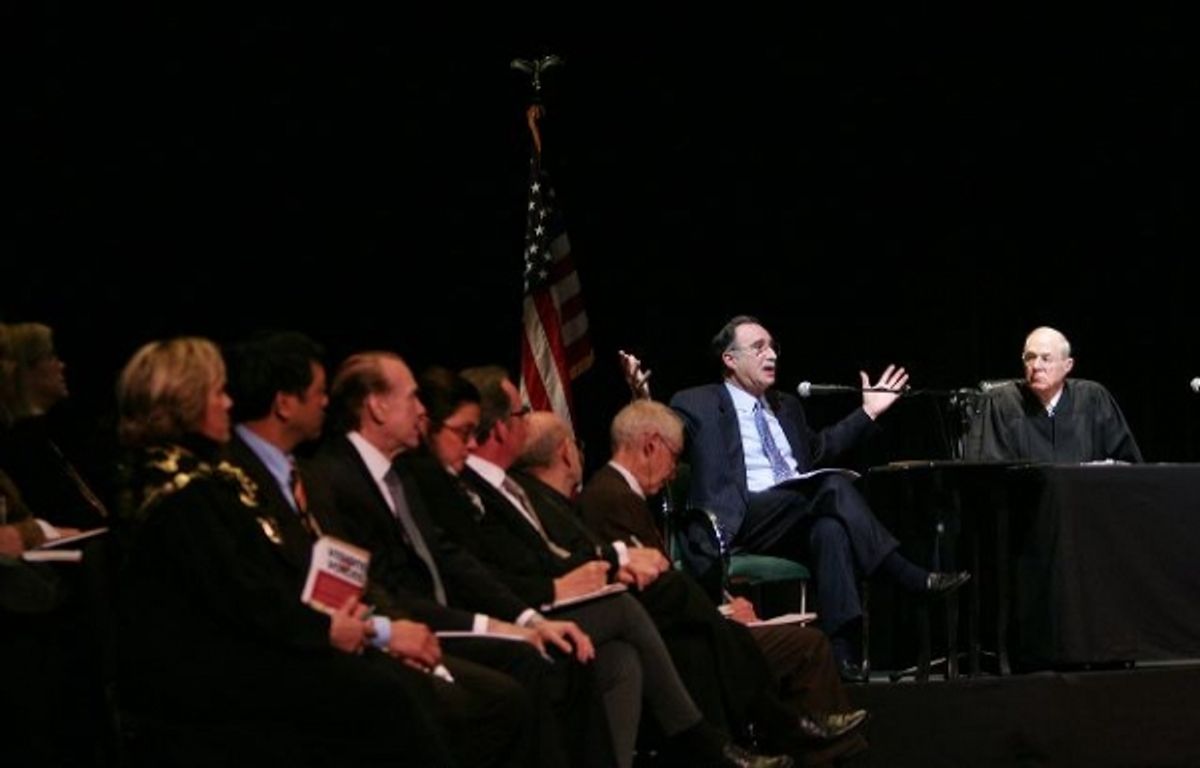 Dr. Saul Faerstein, Supreme Court Justice Anthony M. Kennedy  at 