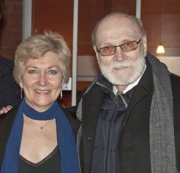Abingdon Theatre Co's Artistic Director Jan Buttram and Literary Agent William Craver Photo