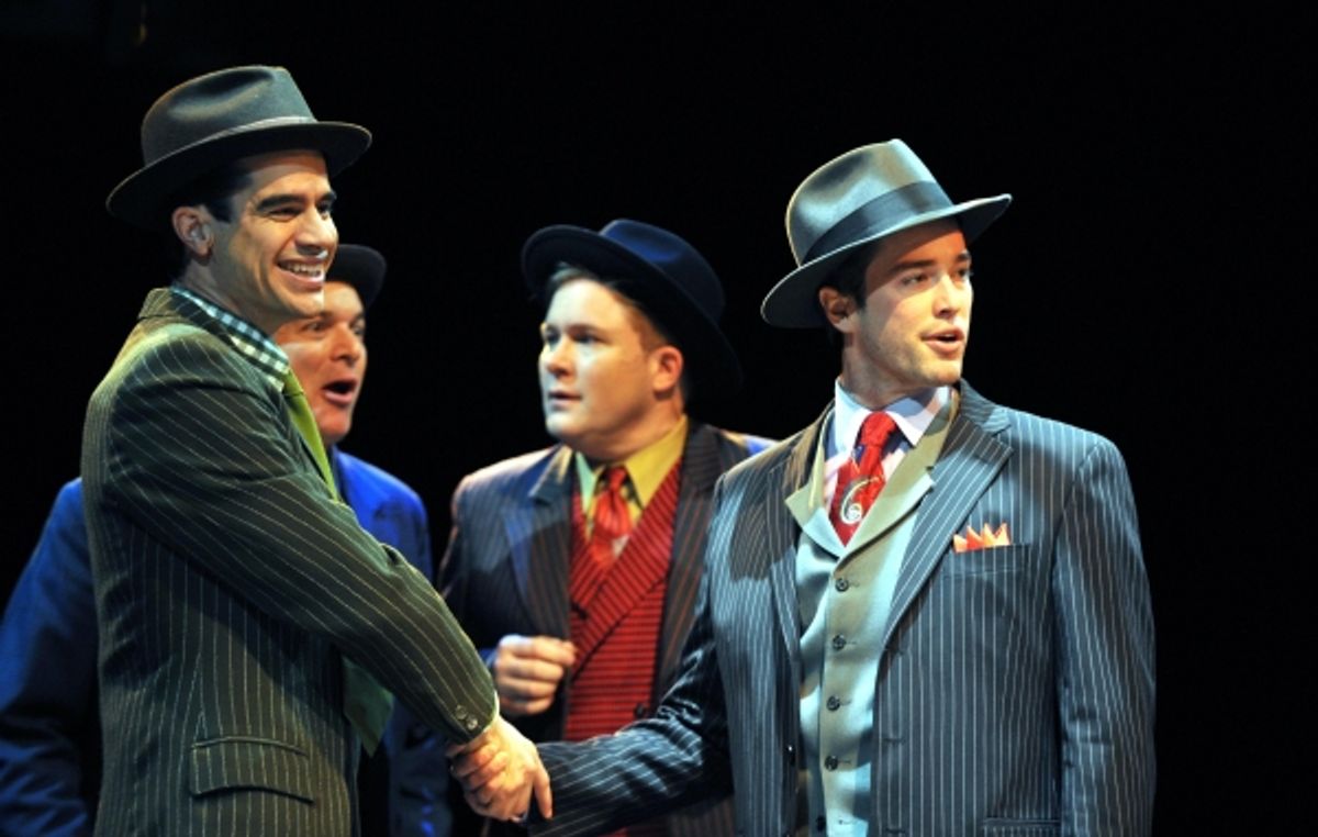 Rod Thomas, Bernie Yvon, George Andrew Wolff and Brian Hissong at 